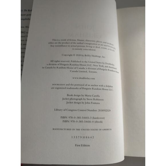 John Grisham The Boys From Biloxi and The Reckoning Hardcover Crime Fiction - Picture 15 of 16